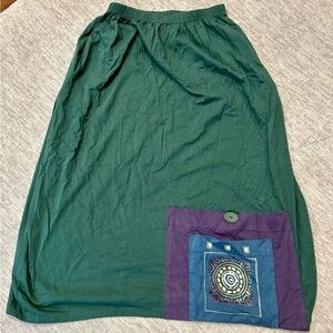 Vintage 90s Blue Fish skirt